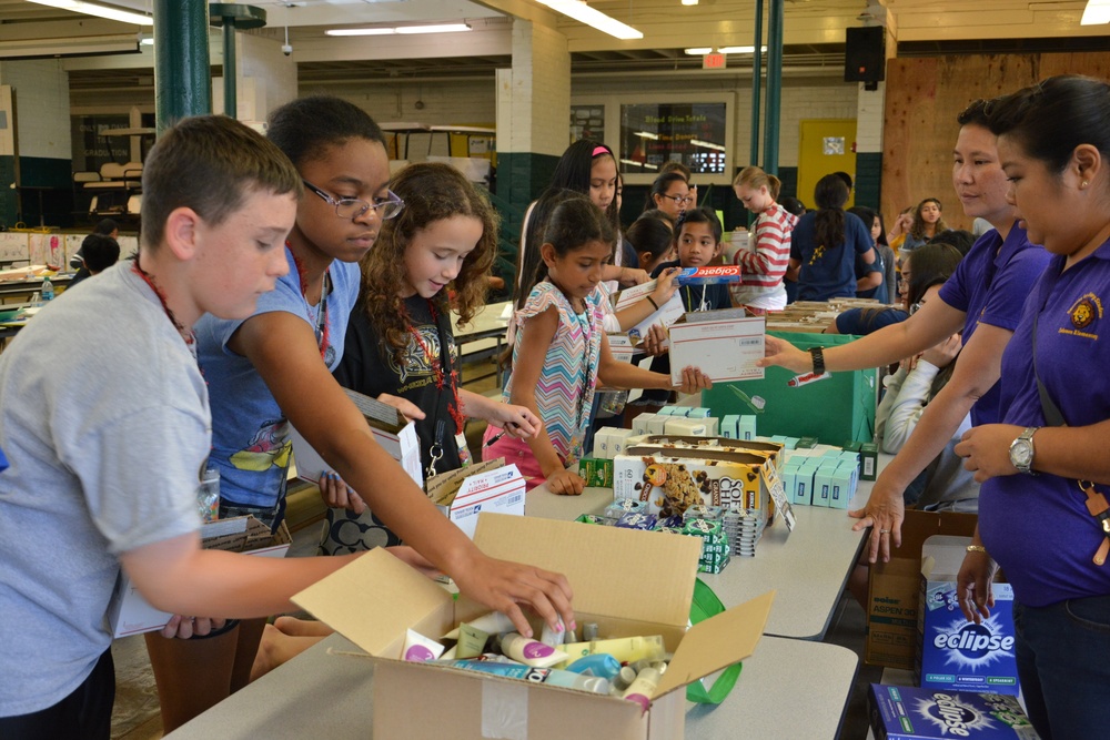 8th MP’s ‘Peacekeepers’ honored with deployment care packages, bond with local student leaders
