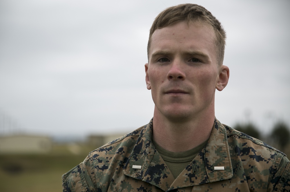 1st Lt. Cory C. Hudgins Arrives in Okinawa, Japan