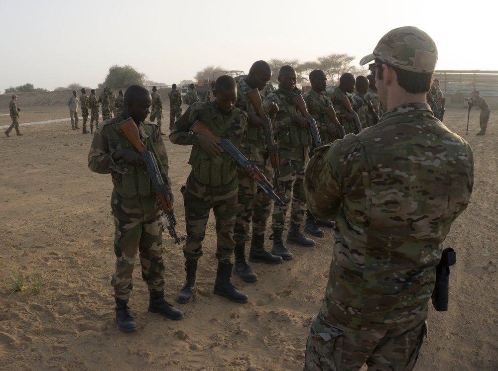 Flintlock 2017 range training in Niger