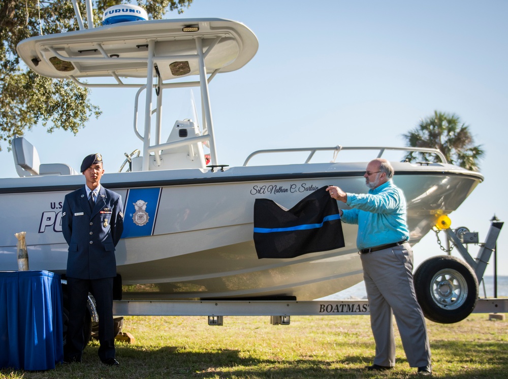 Fallen Defender honored with boat dedication