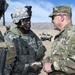 U.S. Army Chief of Staff, Gen. Mark A. Milley, visits the U.S. Army National Training Center, Ft. Irwin, Calif., Nov. 6, 2016.