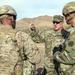 U.S. Army Chief of Staff, Gen. Mark A. Milley, visits the U.S. Army National Training Center, Ft. Irwin, Calif., Nov. 6, 2016.