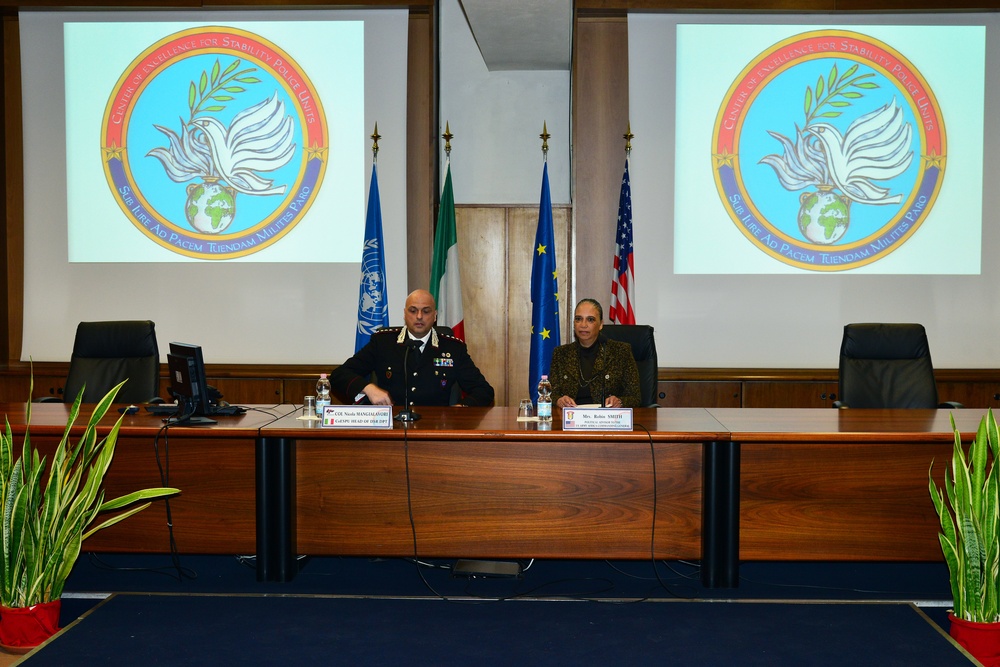 Graduation Ceremony 19th Course on Civilian, Military and Police Units Relationship at Center of Excellence for Stability Police Units (CoESPU) Vicenza, Italy