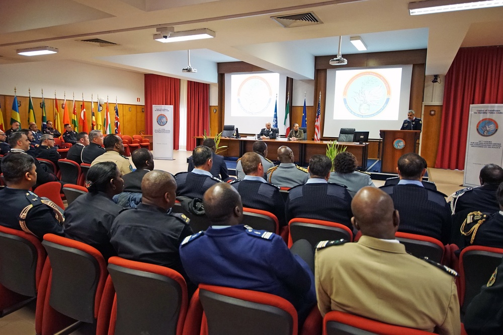 Graduation Ceremony 19th Course on Civilian, Military and Police Units Relationship at Center of Excellence for Stability Police Units (CoESPU) Vicenza, Italy