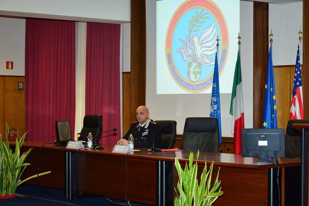 Graduation Ceremony 19th Course on Civilian, Military and Police Units Relationship at Center of Excellence for Stability Police Units (CoESPU) Vicenza, Italy