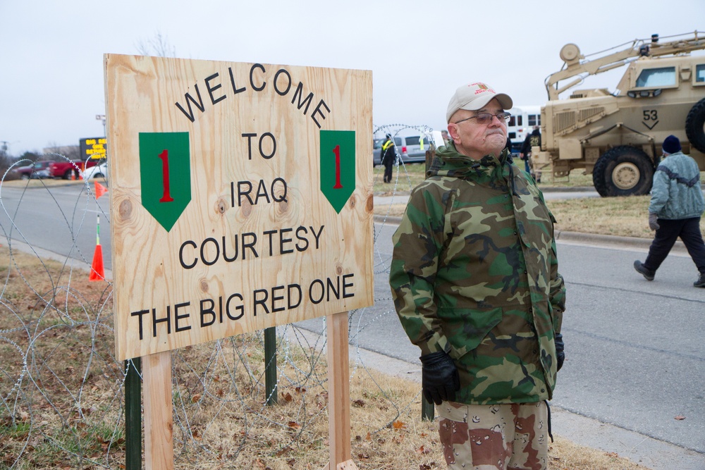 ‘Big Red One’ honors Desert Storm Soldiers with ‘berm breach