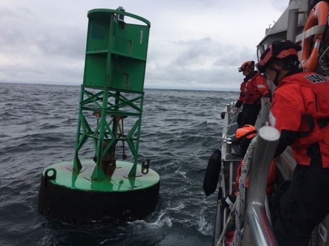 Week in the Life - Aids to Navigation Team Astoria and Station Tillamook Bay buoy discrepancy response