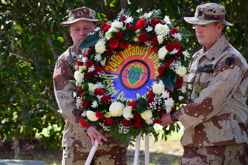 24th Infantry Division Veterans’ honor fallen Soldiers