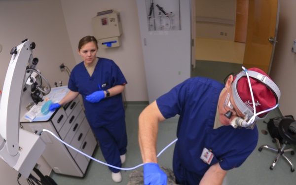 The ear nose and throat doctors