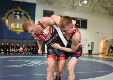 Navy takes third at Freestyle wrestling, Armed Forces Championship