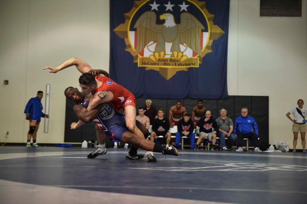 Navy takes third at Freestyle wrestling, Armed Forces Championship