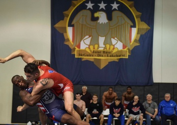 Navy takes third at Freestyle wrestling, Armed Forces Championship