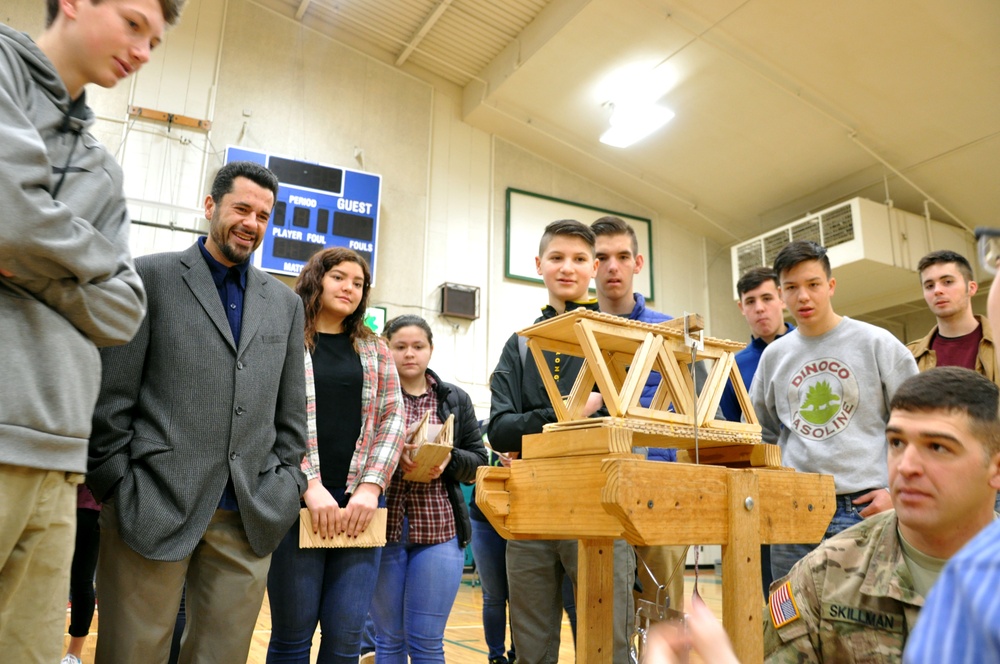 “Building Bridges Towards our Future,” Engineer Week Competition at DeSales High School