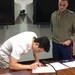 Marine Corps enlists first applicants in Europe