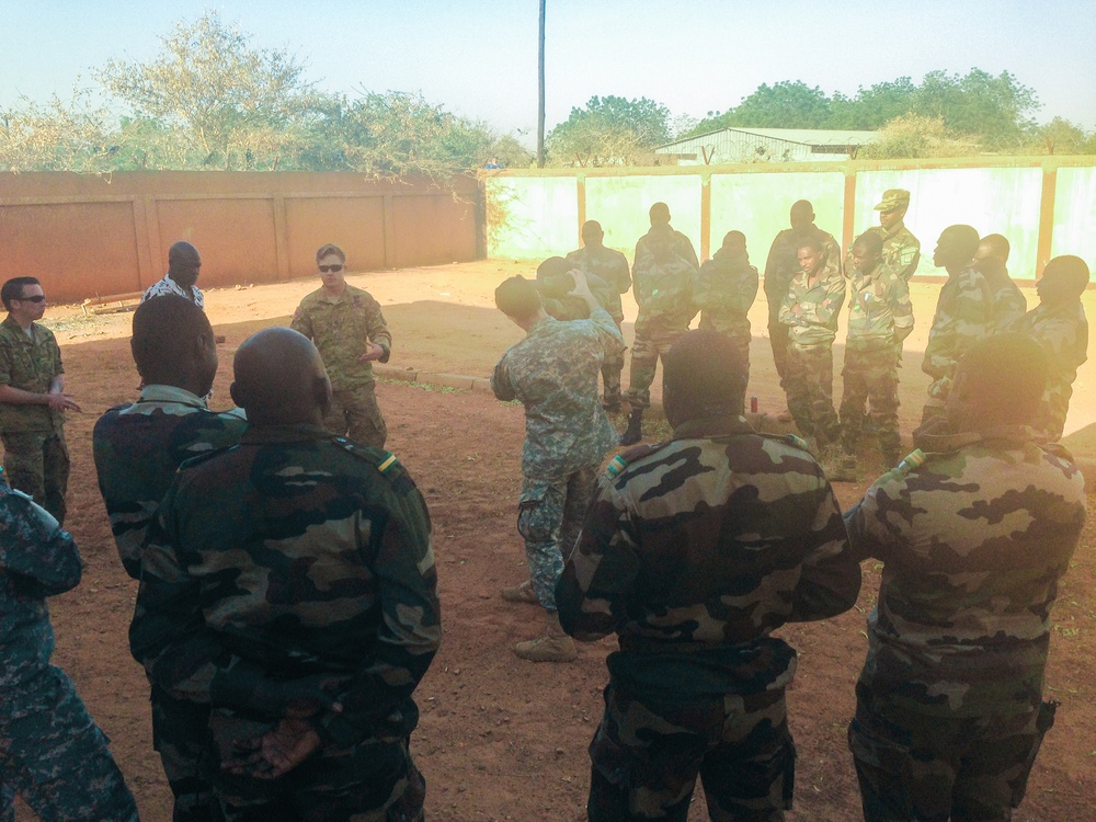 USARAF C-IED support Lake Chad Basin (LCB) partner nations by saving lives