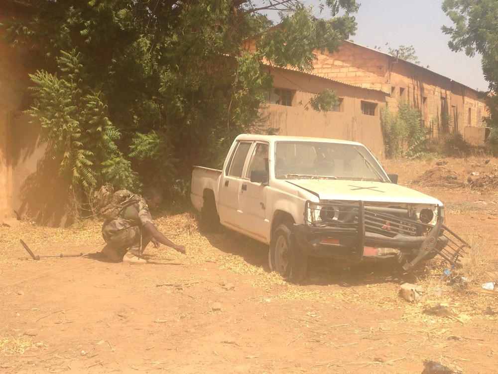 USARAF C-IED support Lake Chad Basin (LCB) partner nations by saving lives