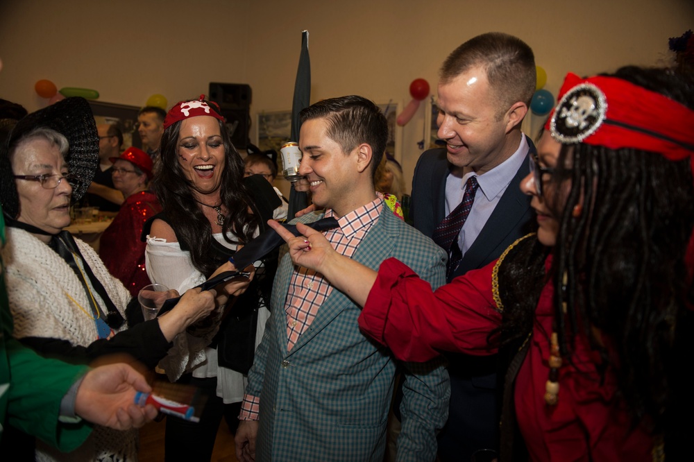 Sabers celebrate Fasching with local communities