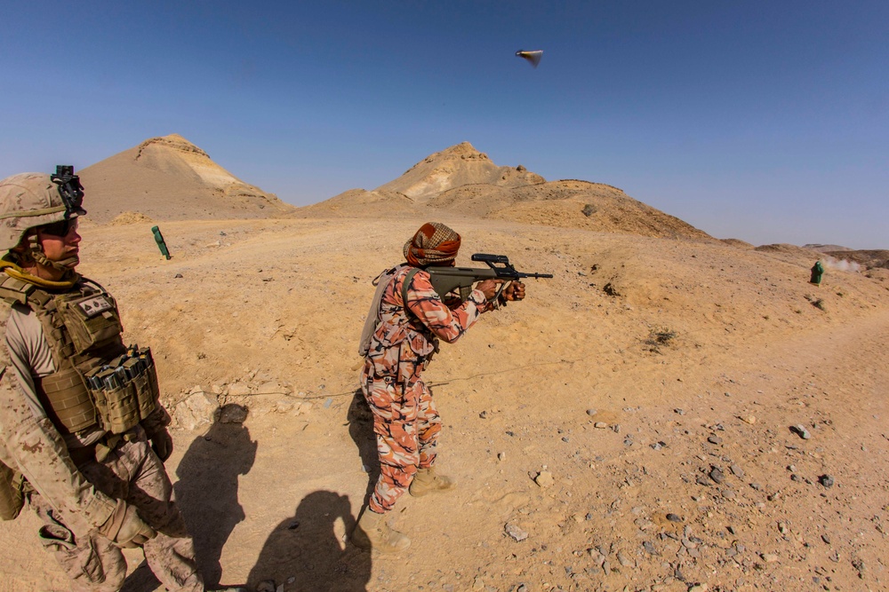 Exercise Sea Soldier '17: US-Oman Bilateral Pointman Live-Fire Range