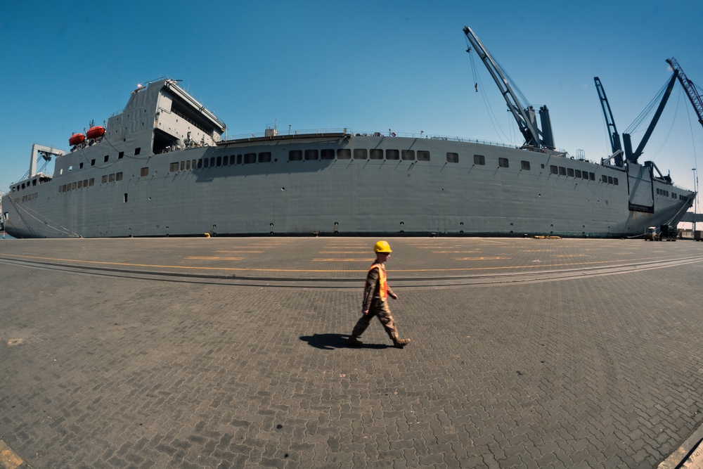 USNS Mendonca's visit