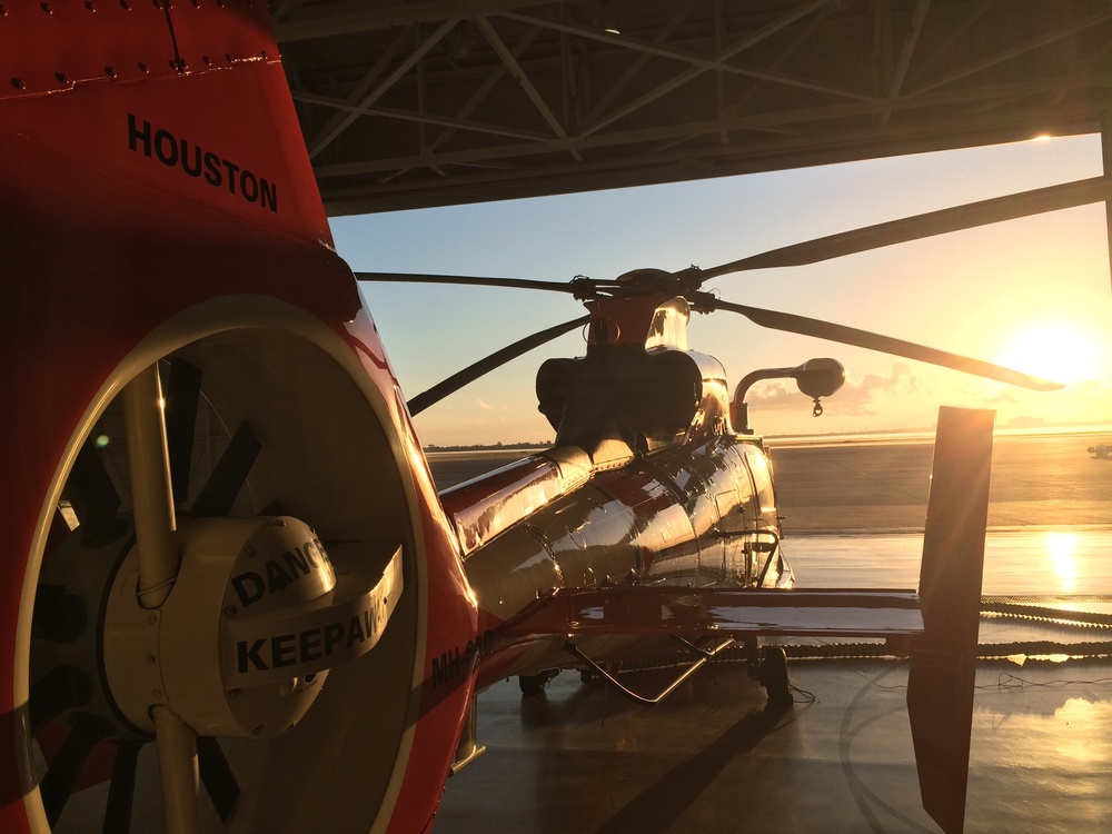 Sunrise at USCG Air Station Houston