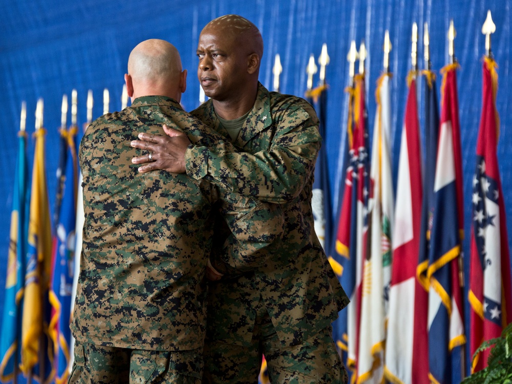 Colonel Vincent E. Clark Retirement Ceremony and FRC Change of Command