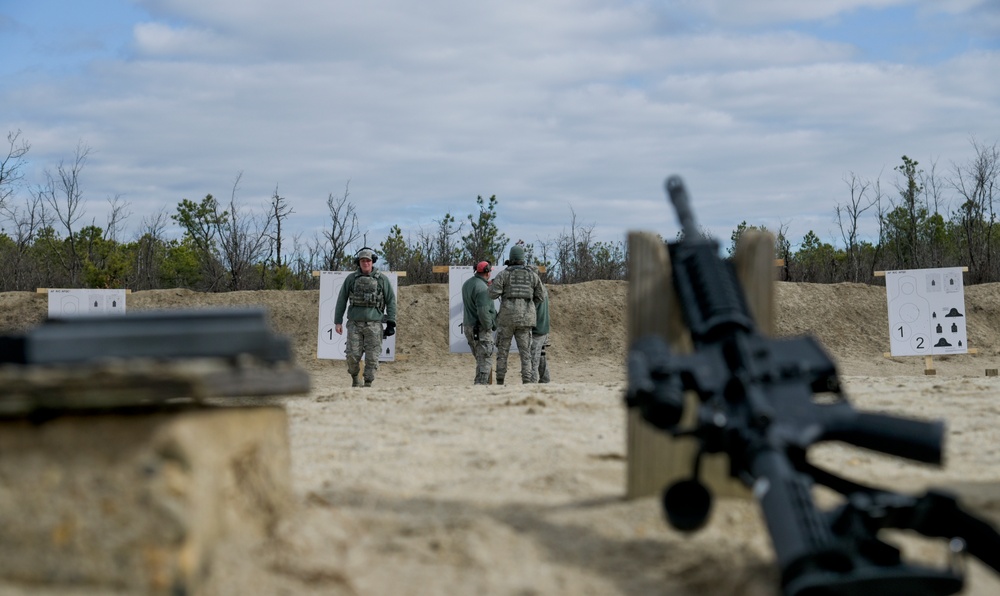 108th Wing members qualify at the range