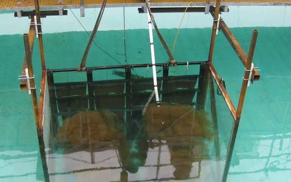 Coast Guard Research and Development Center Observes a Test of Potential Oil Spill Response Technology