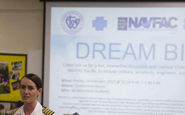 NAVFAC Partners with Sacred Hearts Academy During National Engineering Week