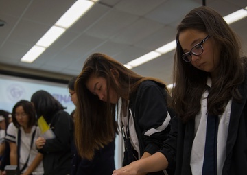 NAVFAC Pacific Partners with Sacred Hearts Academy for National Engineering Week