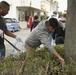 Service members, local students team up for Uruma City cleanup
