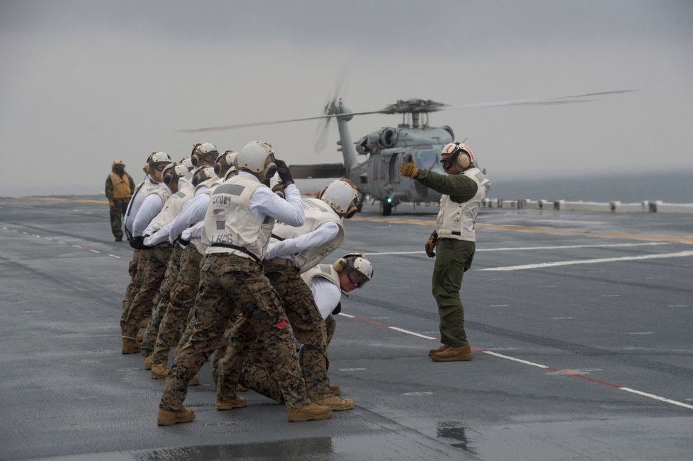 USS Bonhomme Richard (LHD 6) Flight Operations