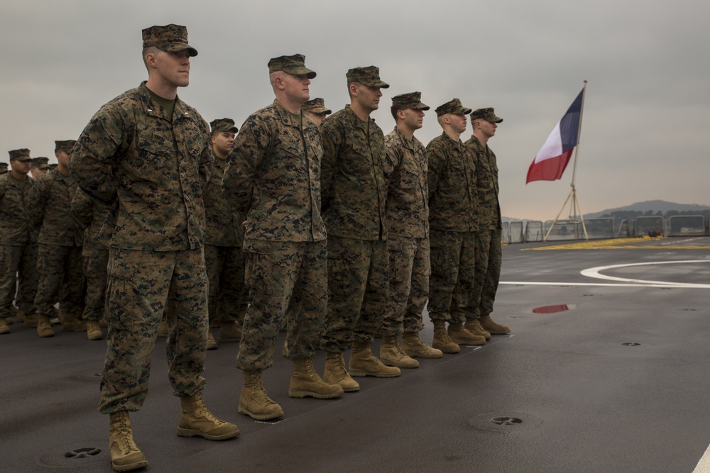 All aboard: U.S. Marines arrive in Toulon France All aboard: U.S. Marines arrive in Toulon France