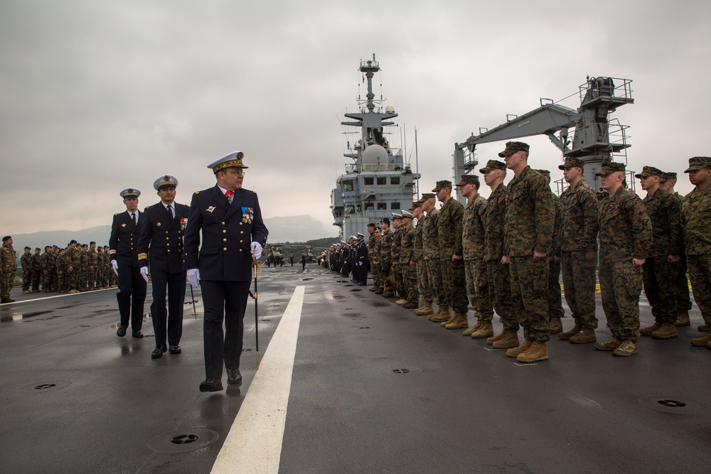 All aboard: U.S. Marines arrive in Toulon France