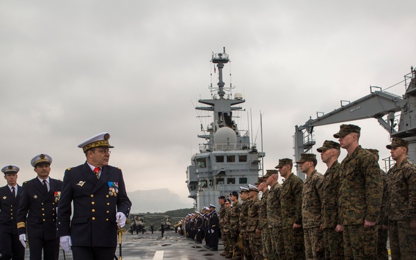 All aboard: U.S. Marines arrive in Toulon France