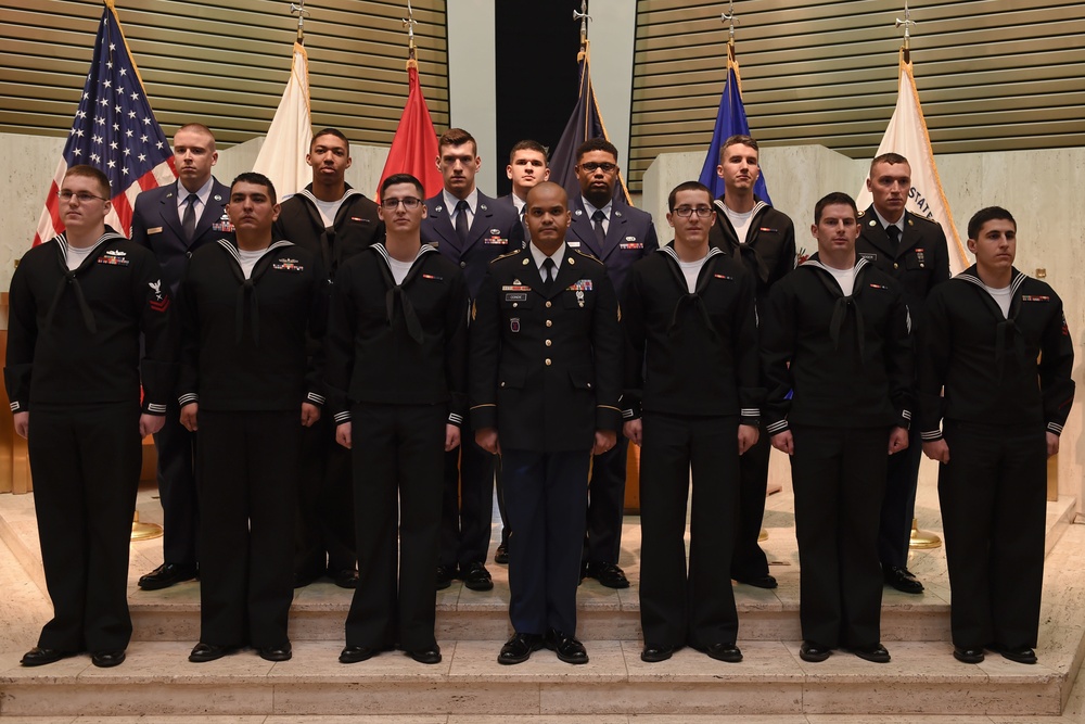 IWTC Corry Station Graduates Enlisted, Officer Courses