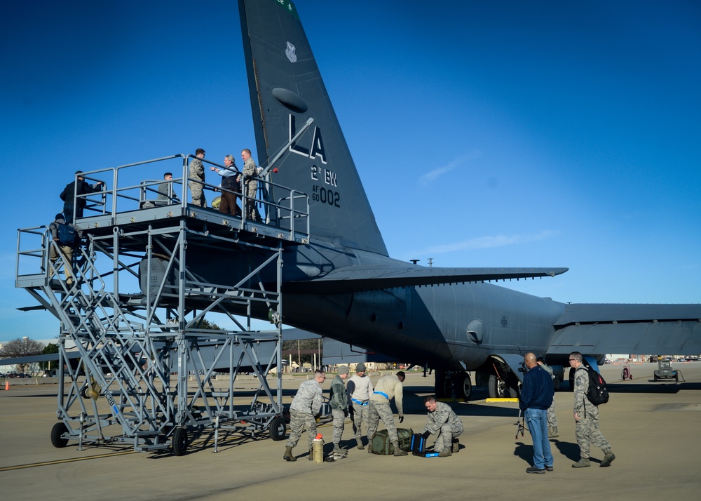 Low-Speed, High-Drag: 20th AMU Airmen install B-52 Drag Chutes