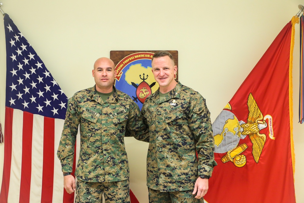 Poolee turned Gunnery Sergeant crosses path with former RS CO