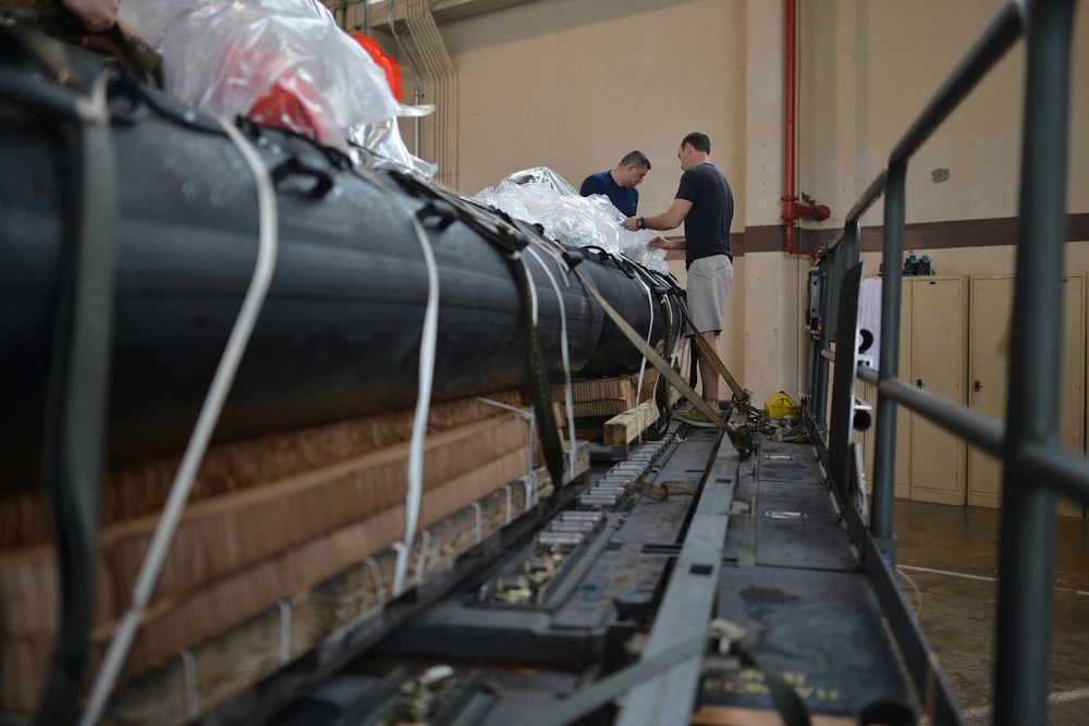106th Rescue Wing Guardsmen Test Space Capsule Recovery Systems