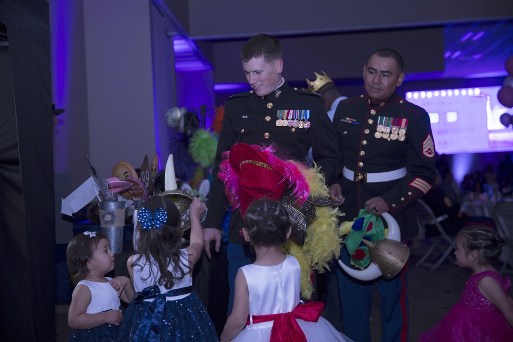 Marines, sailors bond during Father Daughter Dance