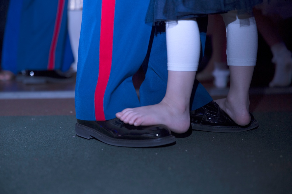 Marines, sailors bond during Father Daughter Dance