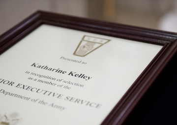 Senior Executive Service induction ceremony for Katharine Kelley, superintendent, Arlington National Cemetery