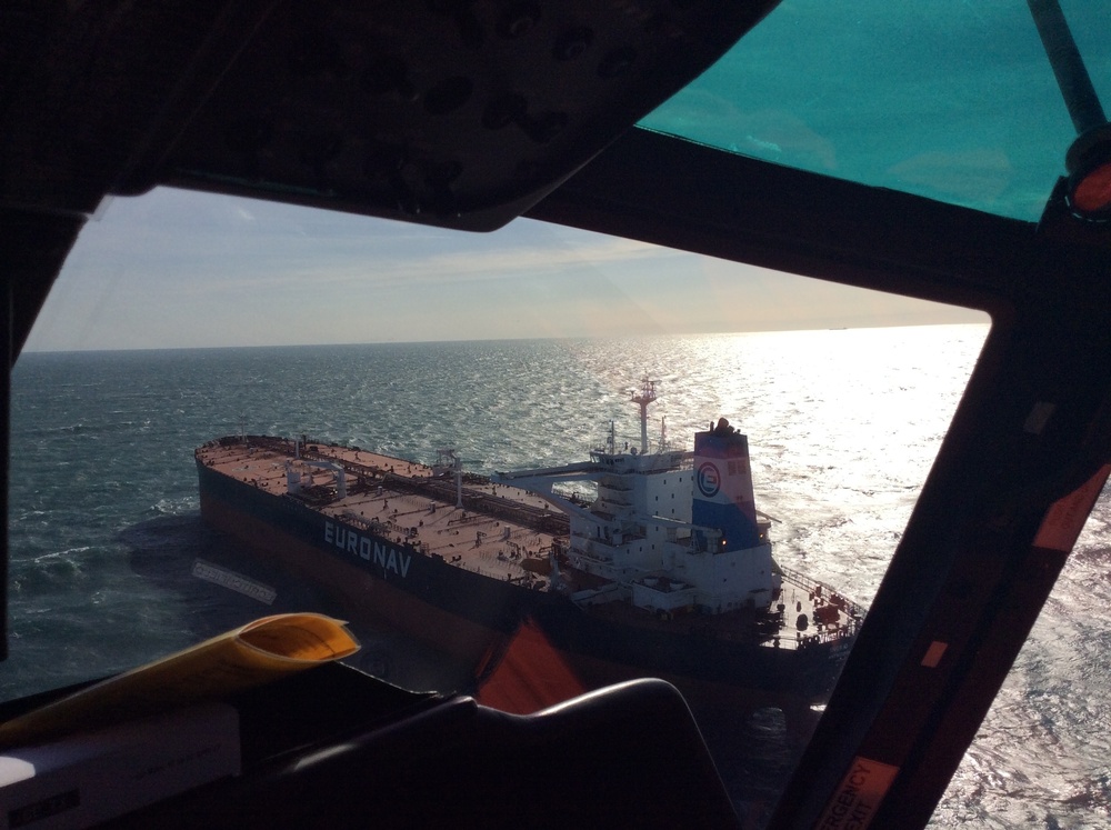 DVIDS - News - Coast Guard Medevacs Man From Tanker Off San Luis Pass ...