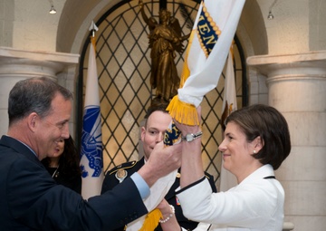Senior Executive Service induction ceremony for Katharine Kelley, superintendent, Arlington National Cemetery
