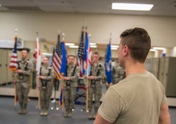 Honor Guard Training