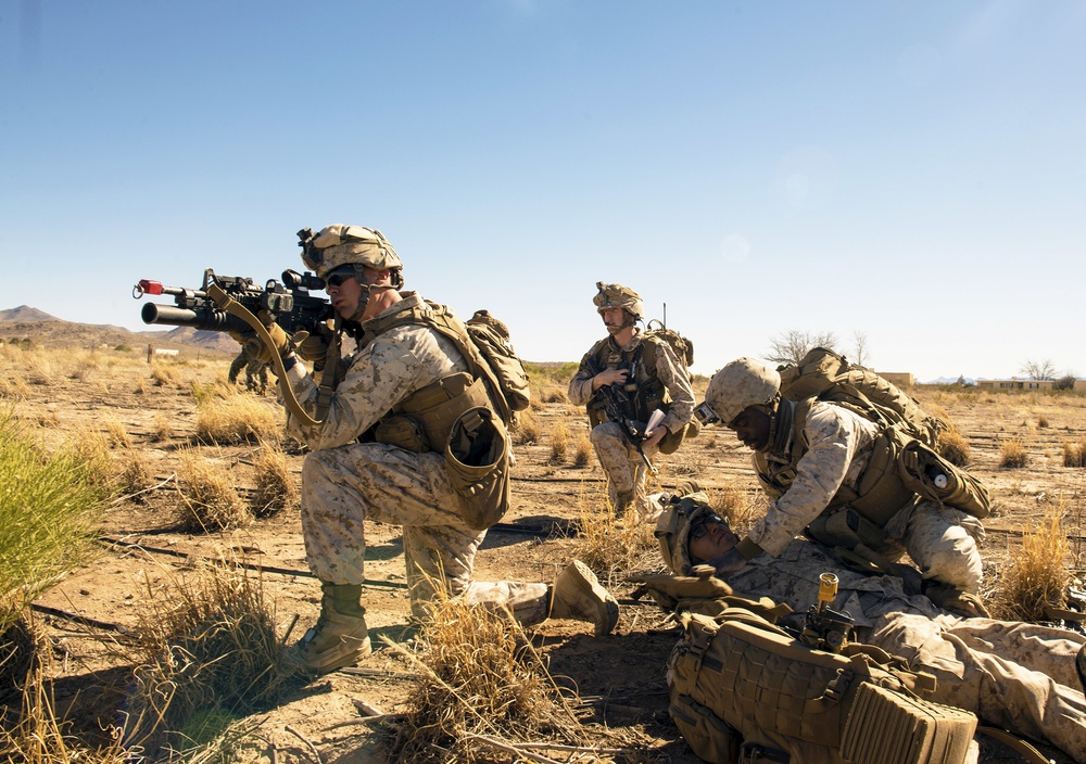 Airmen, Marines “TRAPped” in desert
