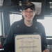 Alexandria Native Award Motivator of the Week Aboard USS Wayne E. Meyer