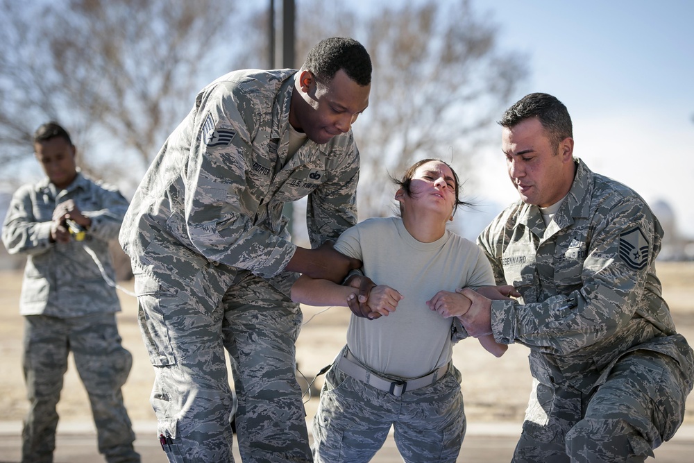 50 SFS conducts TASER training
