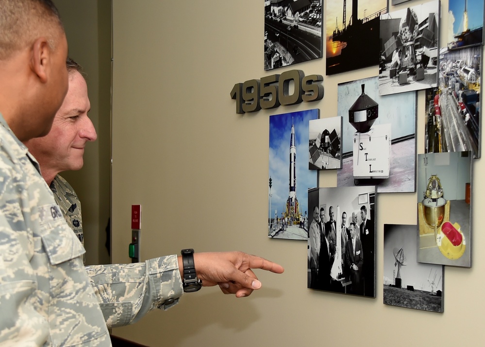 CSAF Goldfein vists SMC