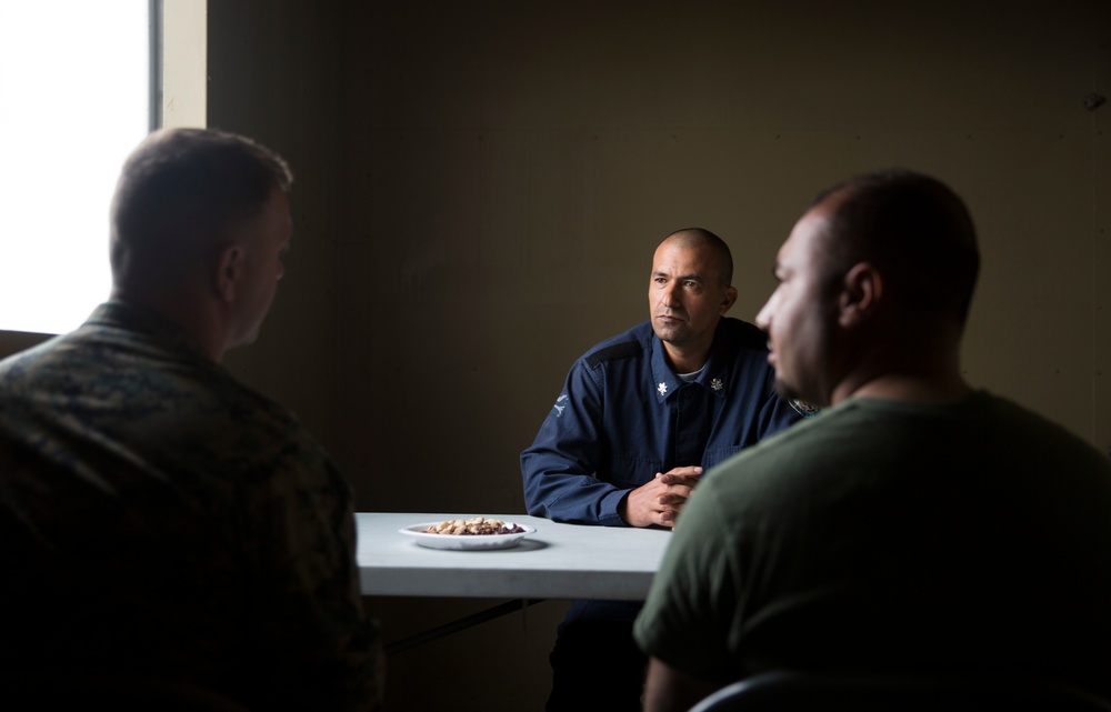 Bridging the Gap: Task Force Southwest Marines conduct key leader engagement