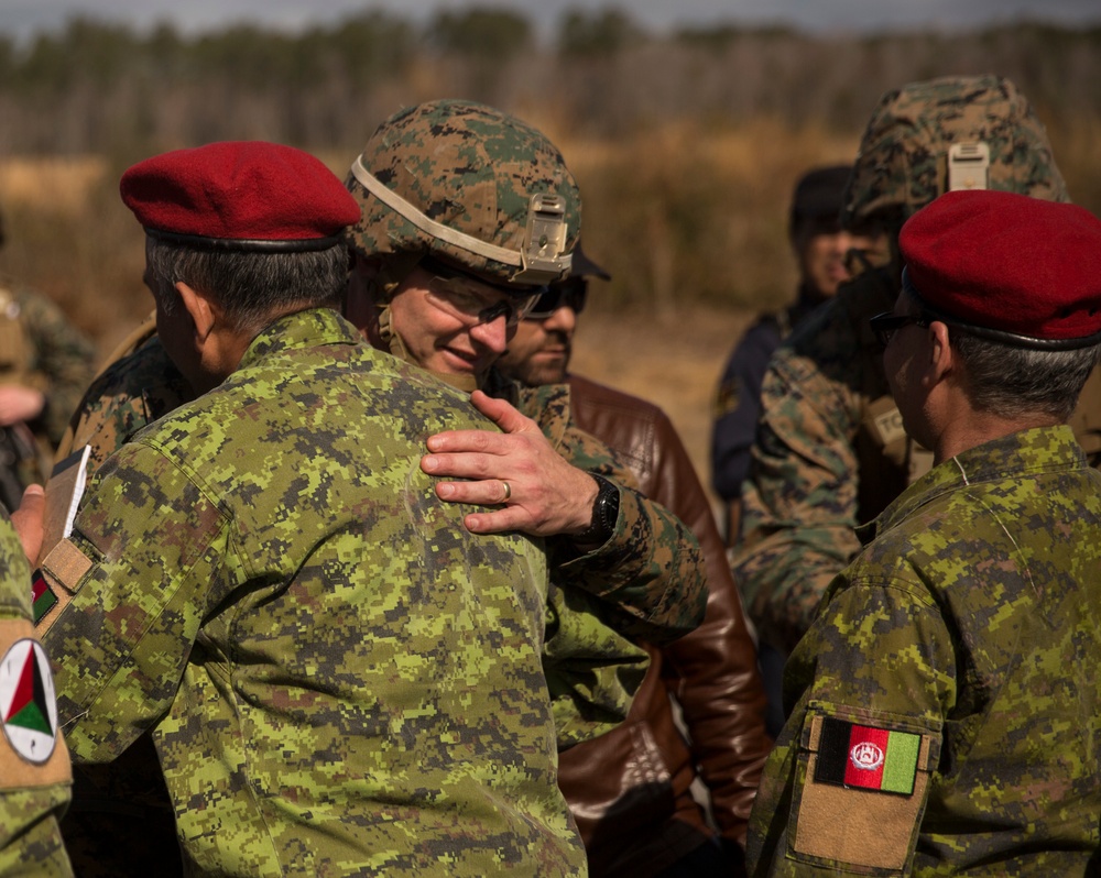 Bridging the Gap: Task Force Southwest Marines conduct key leader engagement